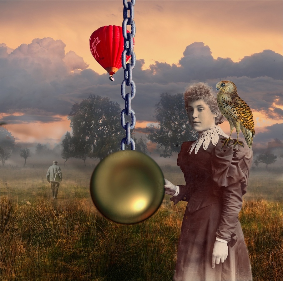 September - Lady in a Strange Land by Mel Seymour